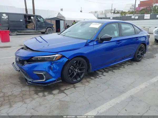2HGFE2F58NH569595 2022 HONDA CIVIC - Image 2