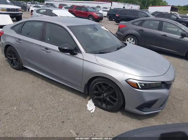2HGFE2F58NH578393 2022 HONDA CIVIC - Image 1