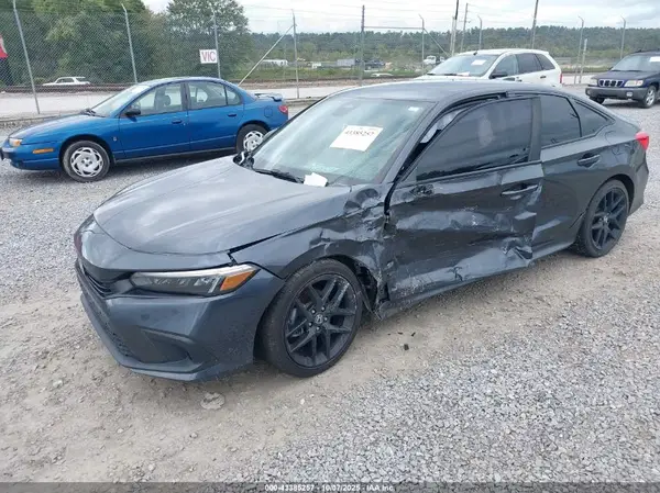 2HGFE2F58NH587501 2022 HONDA CIVIC - Image 2