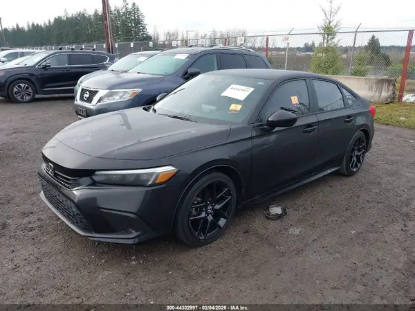 2HGFE2F58NH589510 2022 HONDA CIVIC - Image 2