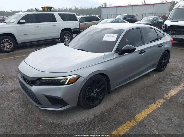 2HGFE2F58NH594402 2022 HONDA CIVIC - Image 2
