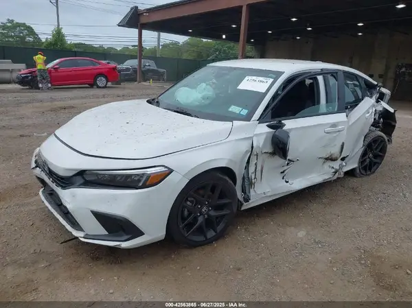 2HGFE2F58NH597509 2022 HONDA CIVIC - Image 2