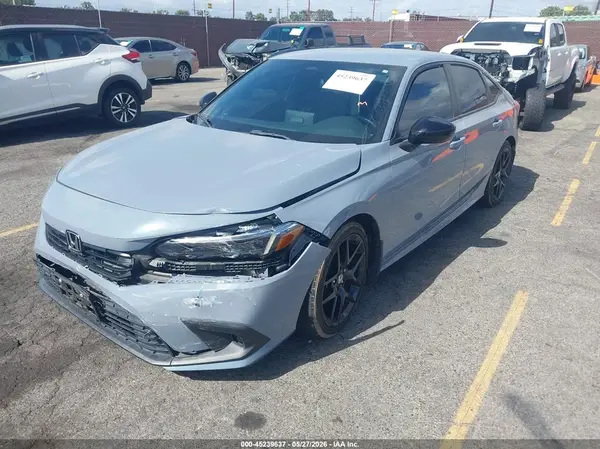 2HGFE2F58NH606550 2022 HONDA CIVIC - Image 2