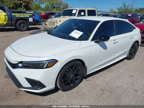 2HGFE2F59NH502312 2022 HONDA CIVIC - Image 2
