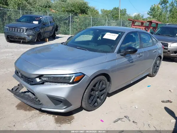 2HGFE2F59NH568696 2022 HONDA CIVIC - Image 2
