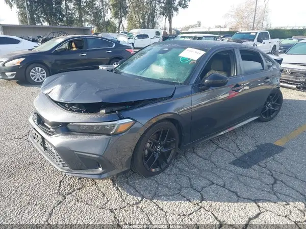 2HGFE2F59NH570920 2022 HONDA CIVIC - Image 2