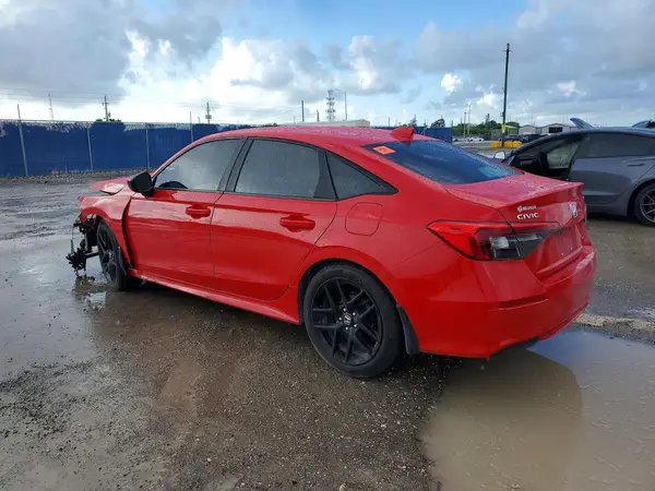 2HGFE2F59NH590391 2022 HONDA CIVIC - Image 2