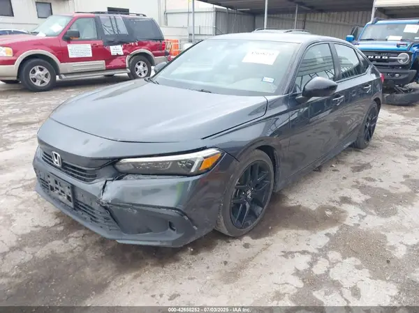 2HGFE2F59NH591170 2022 HONDA CIVIC - Image 2