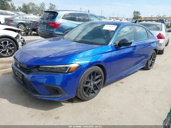 2HGFE2F59NH599737 2022 HONDA CIVIC - Image 2