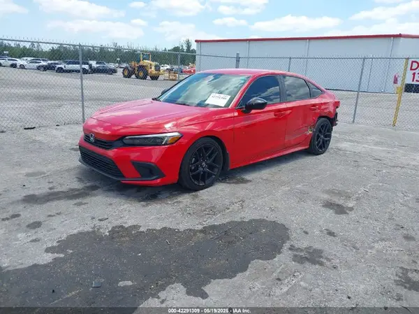 2HGFE2F59NH609053 2022 HONDA CIVIC - Image 2