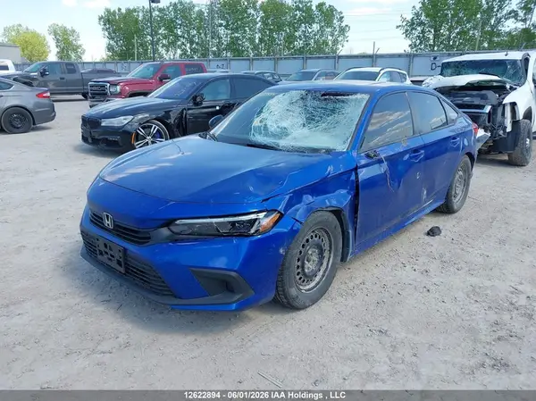 2HGFE2F5XNH117874 2022 HONDA CIVIC - Image 2