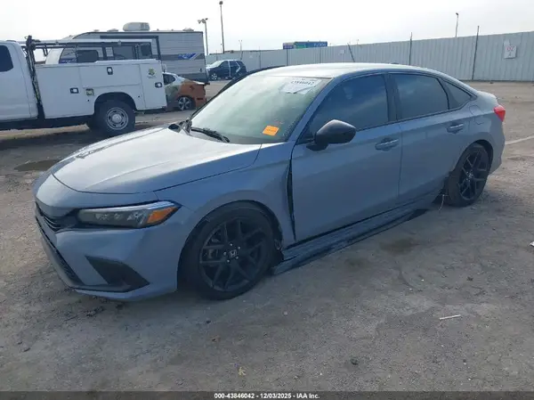 2HGFE2F5XNH501279 2022 HONDA CIVIC - Image 2