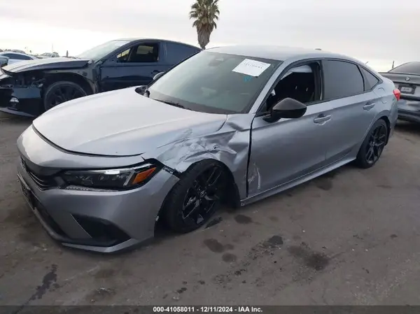 2HGFE2F5XNH539143 2022 HONDA CIVIC - Image 2