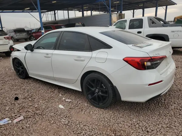 2HGFE2F5XNH556637 2022 HONDA CIVIC - Image 2