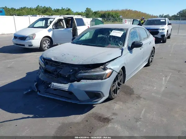 2HGFE2F5XNH608171 2022 HONDA CIVIC - Image 2