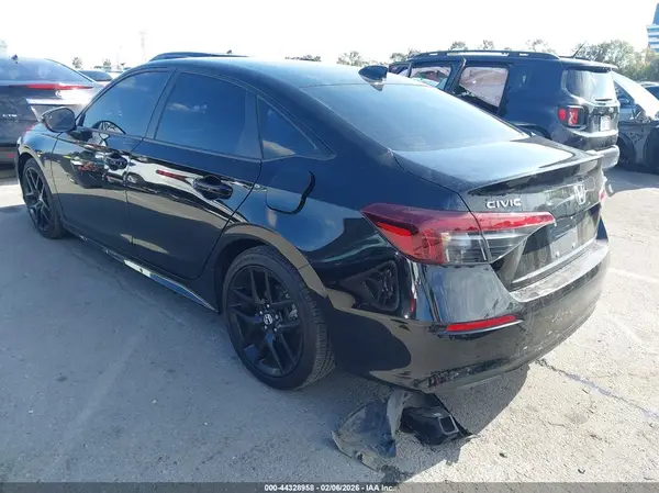 2025 HONDA CIVIC IAAI lot 44328958 auction photo 3
