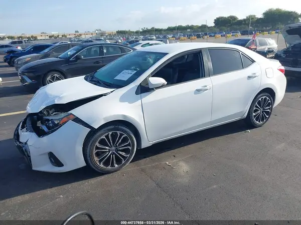 2T1BURHE0GC601961 2016 TOYOTA COROLLA - Image 2