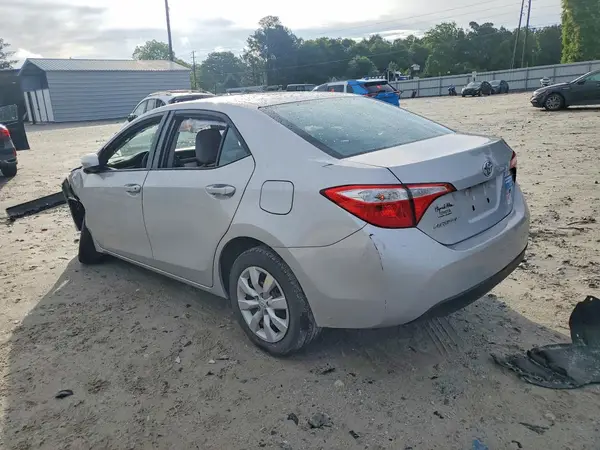2T1BURHE0GC615780 2016 TOYOTA COROLLA - Image 2