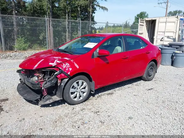2T1BURHE0GC616489 2016 TOYOTA COROLLA - Image 2