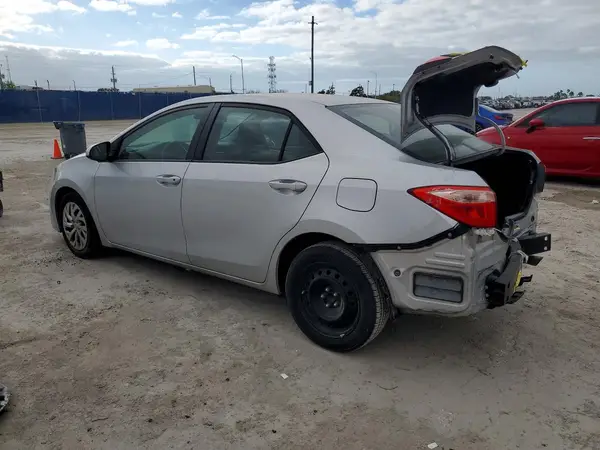 2T1BURHE0KC222953 2019 TOYOTA COROLLA - Image 2