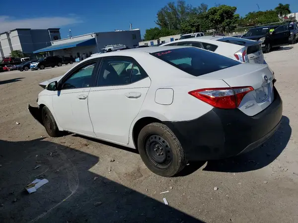 2T1BURHE1GC566301 2016 TOYOTA COROLLA - Image 2