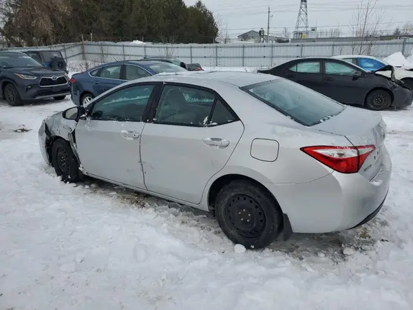2T1BURHE1GC579369 2016 TOYOTA COROLLA - Image 2