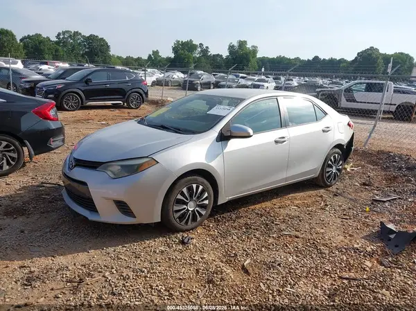 2T1BURHE1GC590663 2016 TOYOTA COROLLA - Image 2