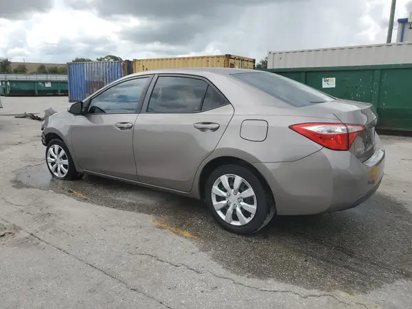 2T1BURHE1GC591635 2016 TOYOTA COROLLA - Image 2