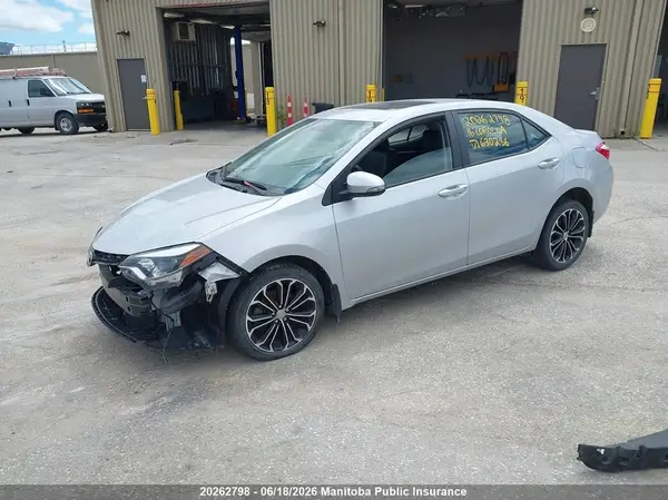 2T1BURHE1GC630286 2016 TOYOTA COROLLA - Image 2
