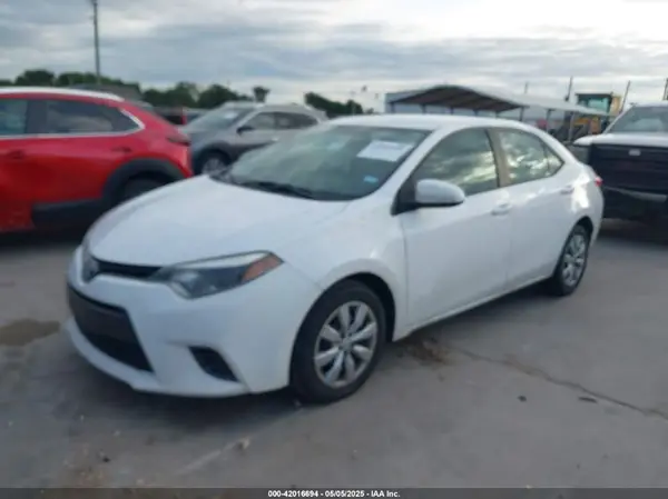 2T1BURHE1GC670299 2016 TOYOTA COROLLA - Image 2