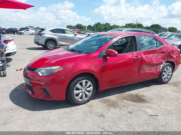2T1BURHE1GC707285 2016 TOYOTA COROLLA - Image 2