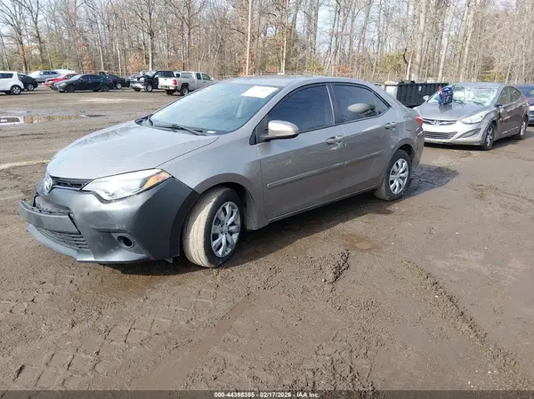 2T1BURHE1GC711126 2016 TOYOTA COROLLA - Image 2