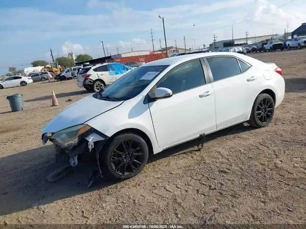 2T1BURHE2GC496114 2016 TOYOTA COROLLA - Image 2
