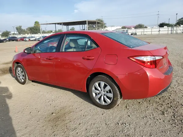 2T1BURHE2GC616901 2016 TOYOTA COROLLA - Image 2