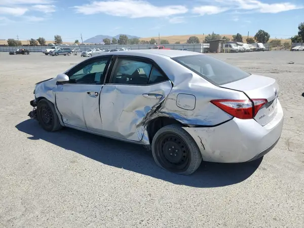2T1BURHE2GC666519 2016 TOYOTA COROLLA - Image 2