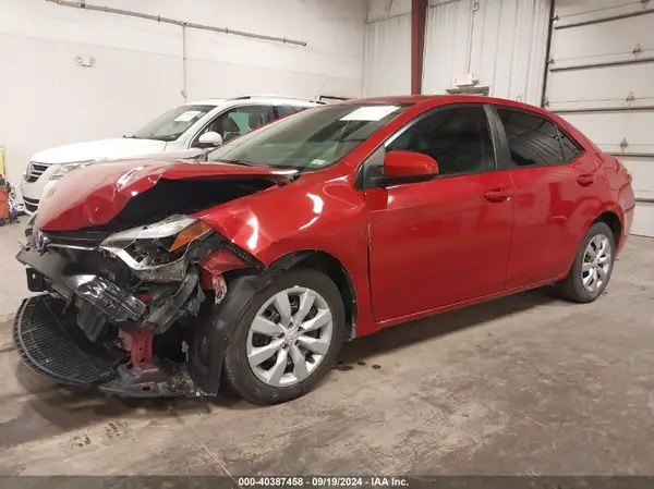 2T1BURHE2GC674216 2016 TOYOTA COROLLA - Image 2