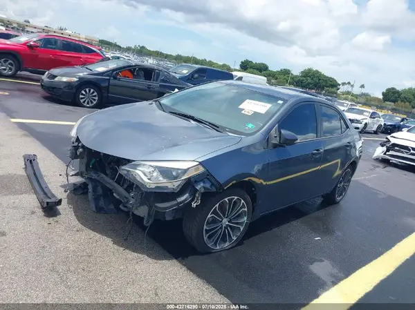 2T1BURHE2GC695664 2016 TOYOTA COROLLA - Image 2
