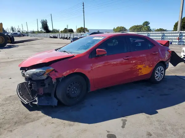 2T1BURHE2KC182181 2019 TOYOTA COROLLA - Image 1