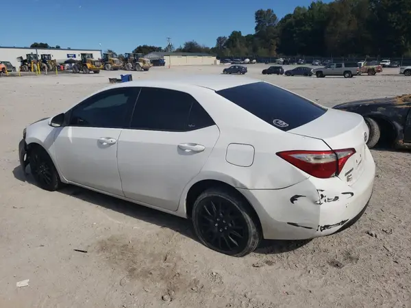 2T1BURHE3GC487244 2016 TOYOTA COROLLA - Image 2