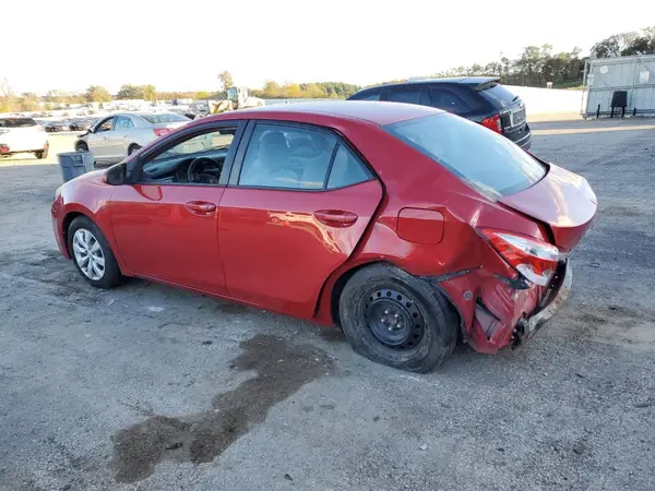 2T1BURHE3GC637448 2016 TOYOTA COROLLA - Image 2