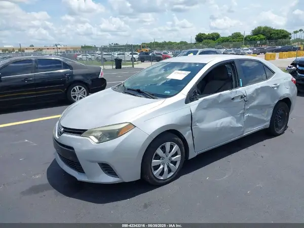2T1BURHE3GC679490 2016 TOYOTA COROLLA - Image 2
