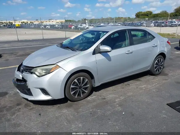 2T1BURHE3GC680946 2016 TOYOTA COROLLA - Image 2