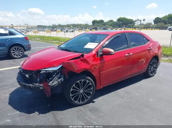 2T1BURHE3GC684396 2016 TOYOTA COROLLA - Image 2