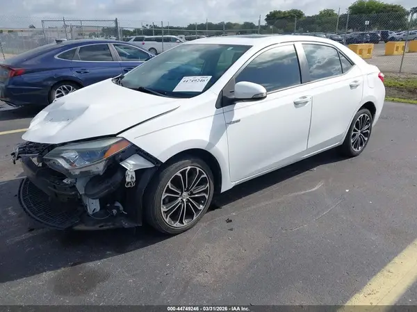 2T1BURHE4GC489956 2016 TOYOTA COROLLA - Image 2