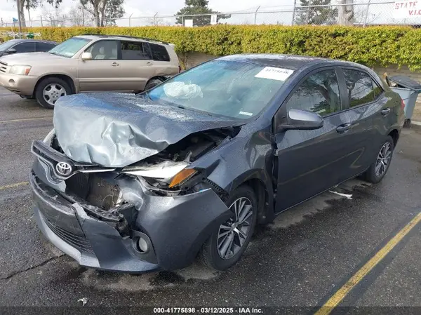 2T1BURHE4GC582783 2016 TOYOTA COROLLA - Image 2
