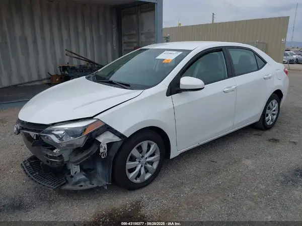 2T1BURHE4GC592956 2016 TOYOTA COROLLA - Image 2