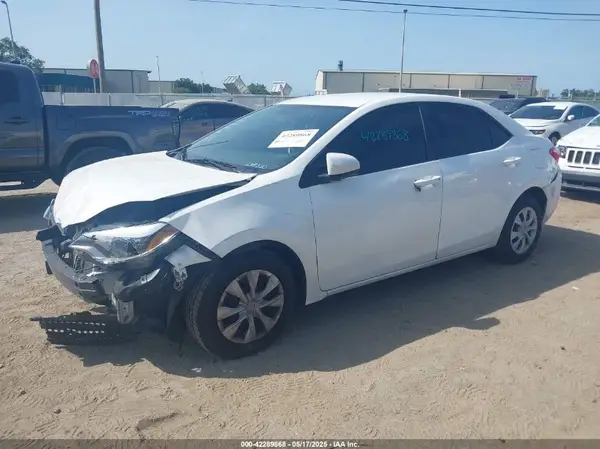 2T1BURHE4GC638320 2016 TOYOTA COROLLA - Image 2