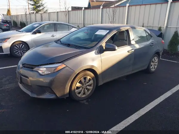 2T1BURHE4GC640875 2016 TOYOTA COROLLA - Image 2