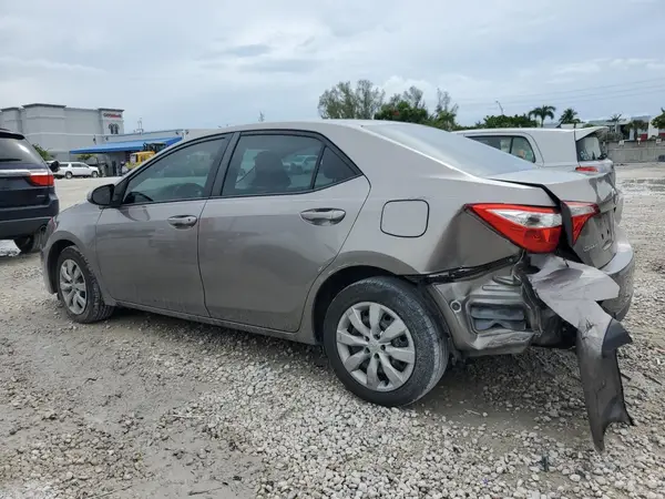 2T1BURHE4GC711959 2016 TOYOTA COROLLA - Image 2