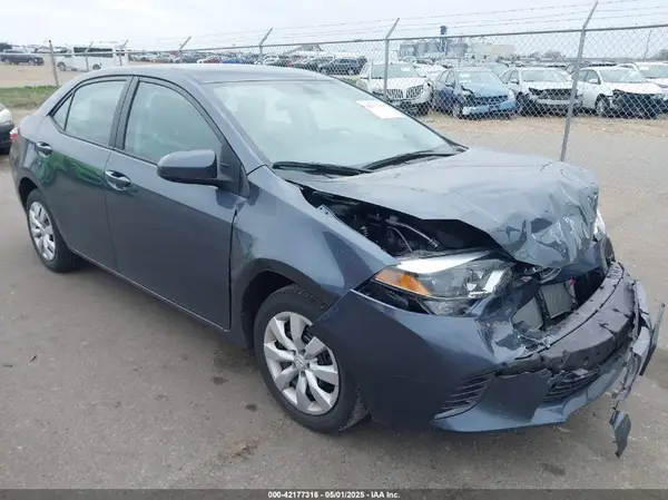 2T1BURHE4GC719365 2016 TOYOTA COROLLA - Image 1